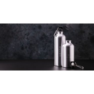 Logo trade advertising product photo of: AluMini GRS Recycled 500 ml water bottle